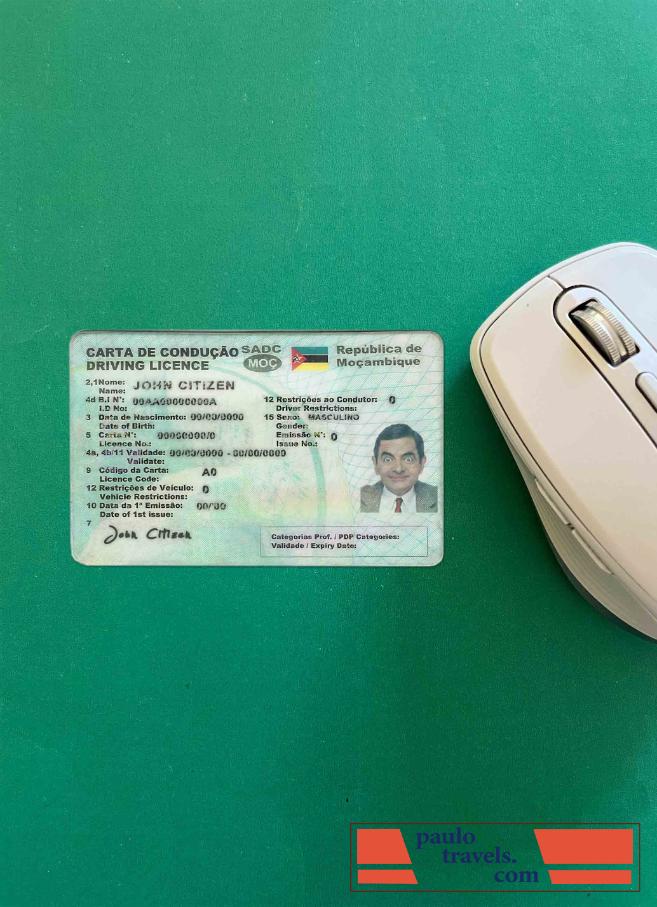 Mozambique DL photolook FRONT PSD template